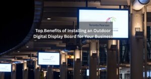 outdoor digital display board